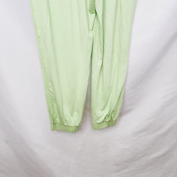 Fabletics Green Restore Knit Tapered  Elastic Waist Front Pockets Pants Medium - Picture 9 of 11